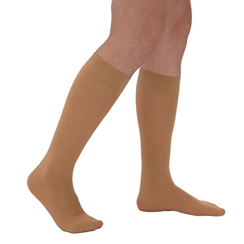 Image of Verdancy Women's 2 Packs Trouser Socks Knee Highs Jacquard Patterned 40D Ultra Stretchable Plus Size Semi Sheer Opaque
