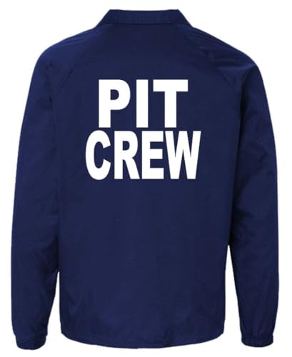 Cold Harbor Service and First Responders Pit Crew Coaches Jacket Event Staff Men’s Women’s Outerwear Automotive Windbreaker