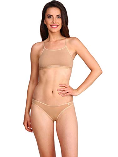Image of Jockey 1351 Women Super Combed Cotton Elastane Stretch Multiway Styled Crop Top with Adjustable Straps and StayFresh Treatment