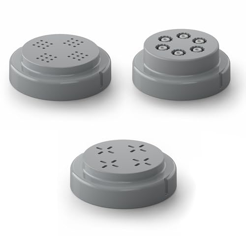 Philips Kitchen Appliances Compact Pasta and Noodle Maker, Viva Collection, Comes with 3 Default Classic Pasta Shaping Discs, Fully Automatic, Recipe Book, Small, Black (HR2371/05)