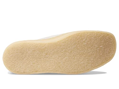 Image of Clarks Wallabee Cup Boot White Interest 8.5 D (M)