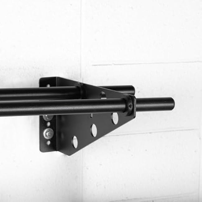 Titan Fitness Wall Mounted Medicine Ball Rack Storage Shelf, 51 Long Exercise Ball Storage for Wall Balls, Med Balls, Slam Balls, Basketballs, Soccer Balls, Fit Up to 6 Med Balls