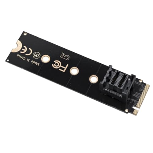 Qtheute(�N�e�E�e) M.2 NVME PCIeX4����SFF8643�ւ�M.2 NVME�Ή�2230/42/60/80 SSD�g���A�_�v�^�[�{�[�h