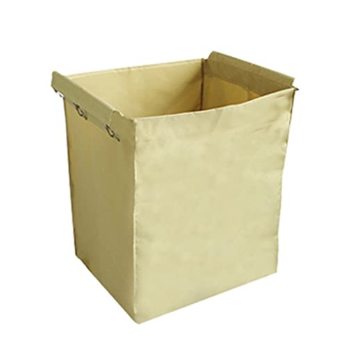 ZXXL Carrito de Lavandería Bolsa Clasificadora de Ropa Impermeable, Bolsas de Lavandería de Tela de Tela Oxford para el Hogar/Hotel/Lavadero, Lavable en la Lavadora, Los 52x52x72cm Cover