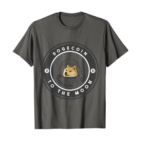 Funny Dogecoin To The Moon Cover