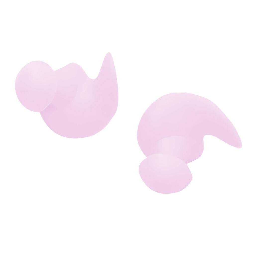 meadawgs® swimming ear plug silicone ears plugs hearing protector with case pink