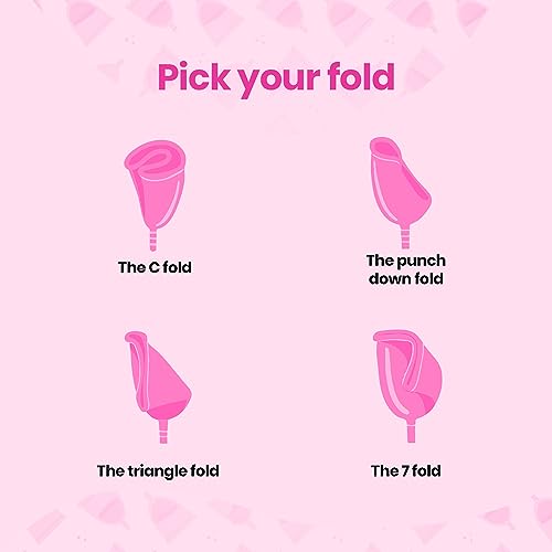 i-activ Menstrual Cup for Women with free sterilizer case | Rash-Free, Leak-Free & Ultra soft Cup with Pouch| 100% Medical Grade Silicone | 8-10... - Image 5