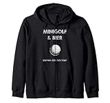 Miniatur Golf Bier Minigolfanlage Minigolfschläger Kapuzenjacke