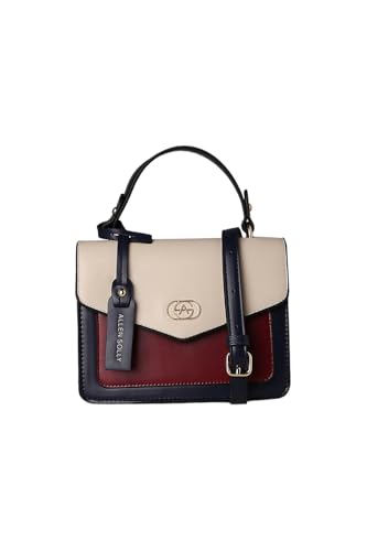 Image of Allen Solly Women's Mini Crossbody Sling Bag | Premium PU Leather | Structured Shape | Everyday Comfort | Office & Work