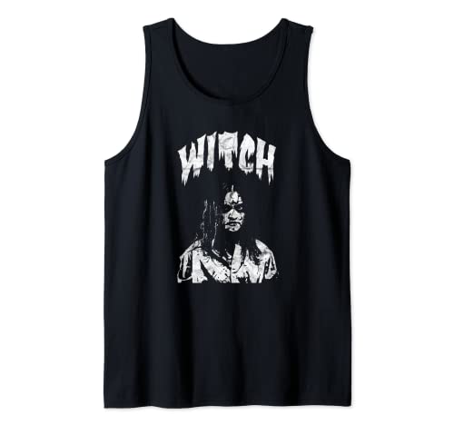 Bruja oculta Horror Gótico Grunge Satanás Devil Moon Vintage Camiseta sin Mangas
