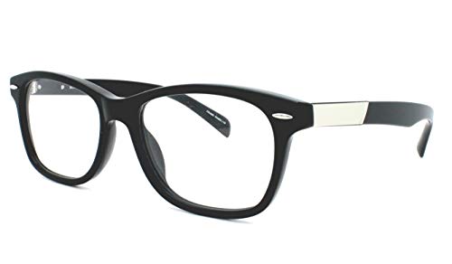 Sightline H 107 Progressive Power Multifocus Reading Glasses Ultra Premium Quality Acetate Frame for Men and Woman AR Coated Lenses Black 1.50