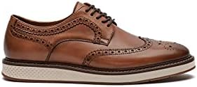 Vince Camuto Men's Elya Casual Oxford, Cognac, 11.5 | Image 6