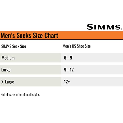 Simms Men's Guide Wet Wading Sock, Quick-Dry Fishing Accessories2
