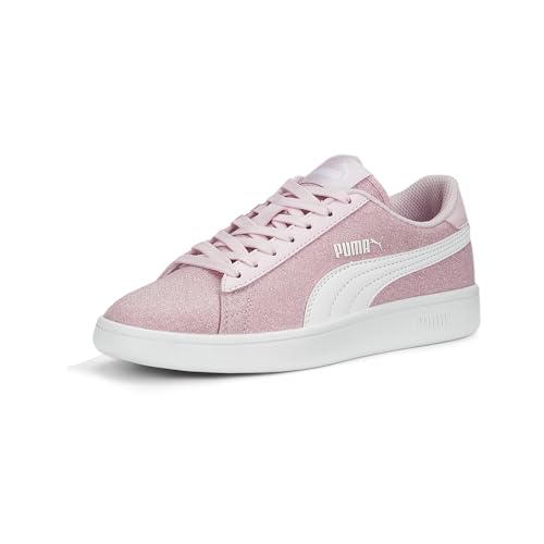 PUMA Kids Girls Smash V2 Glitz Glam Lace Up Sneakers Shoes Casual - Pink2