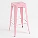 Regalos Miguel - Taburetes Altos - Taburete Torix Alto - Rosa Claro - Envío Desde España
