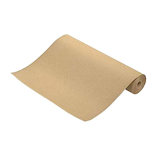 DOITOOL 30m Yellow Kraft Paper Rolls Versatile Wrapping Paper Flower Arrangement Bulletin Board