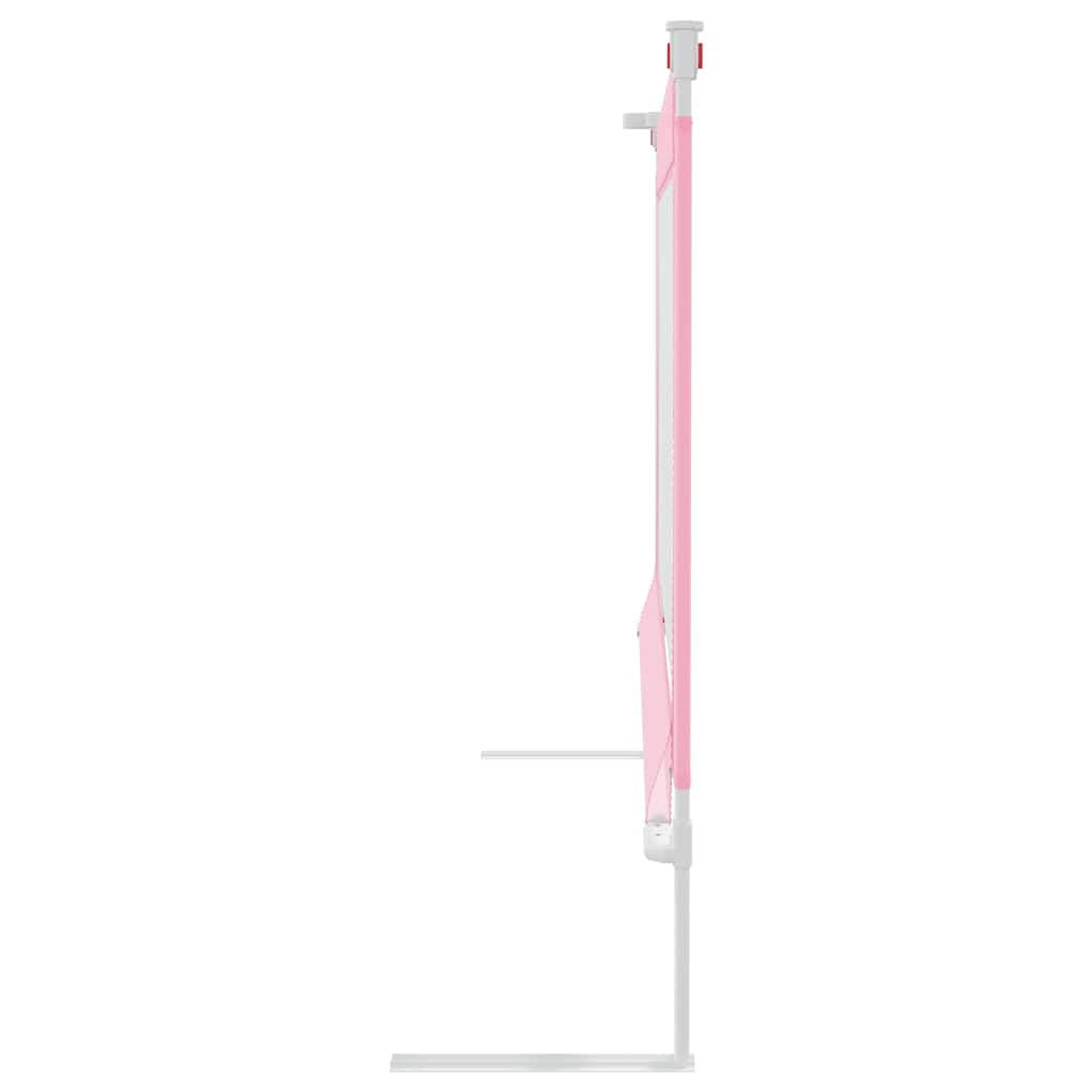 Generisch Kleinkind-Bettschutzgitter Rosa 160x25 cm Stoff,Baby & Kleinkind,Babysicherheit,Baby-Bettschutzgitter,10203