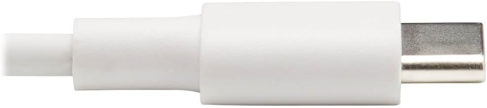 TRIPP LITE Eaton Lightning to USB-C Charging & Data Cable for Apple iPhone & iPad, MFi Certified, White, 3 Feet / 0.9 Meters, 2-Year Warranty (M102-003-WH)