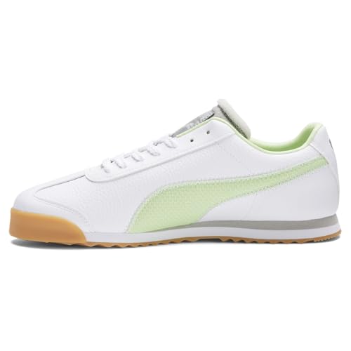 PUMA Mens Roma PPE Lace Up Sneakers Shoes Casual - White3