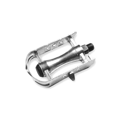 Pedales de bicicleta retro de aluminio