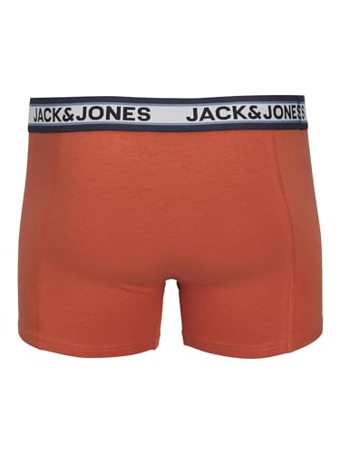 Bóxer Hombre JACK & JONES Jacmarco Solid Trunks Noos Pack de 3 Calzoncillos de Algodón Negro 2