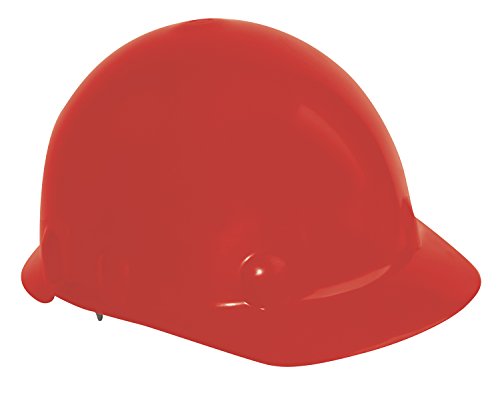 Casque Fibre-Metal Honeywell SE215A000 de protection crânienne latérale Type 2 rouge à cliquet