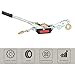 IMUSINICE Lightweight 2 Ton Dual Hook Ratchet Power Cable Puller with 2m Steel Wire Rope for Wire Rope Tensioning and Industrial Lifting