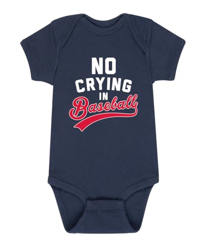 Image of Instant Message - No Crying In Baseball - Infant One Piece