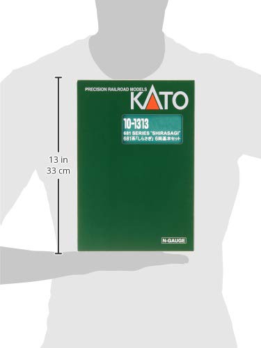 Amazon | KATO Nゲージ 681系 しらさぎ 基本 6両セット 10-1313 鉄道