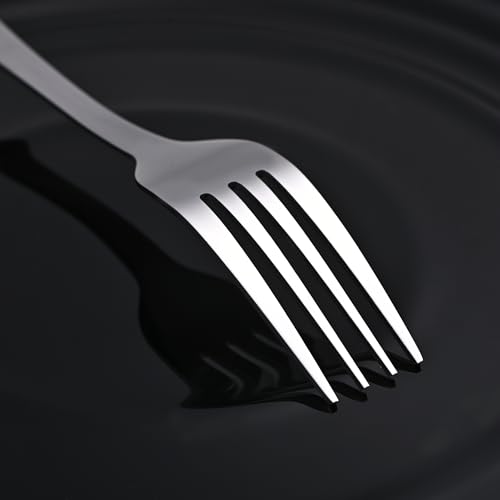 Otto Koning - Hannover - Table Forks - 12 Piece Set Made of Stainless Steel, Shiny Polished Finish, Ideal for Everyday use.