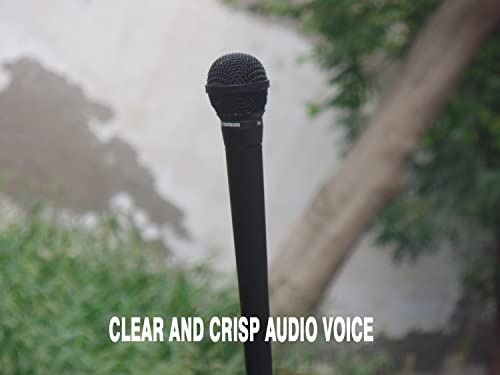 Image of Maizic Smartstudio Condenser Microphone with On /Off Switch | Wide Range Frequency Response: 100-1600 Hz | for Reporter, Interview, Youtubers, Speeches & Performances