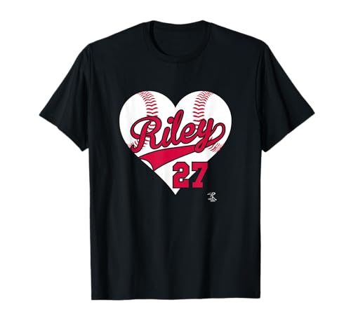Austin Riley Baseball Heart Gameday T-Shirt