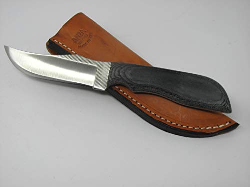 Get Special Price Anza USA Made Knives Black Micarta Handles Full Tang High Carbon Tool Steel Blade