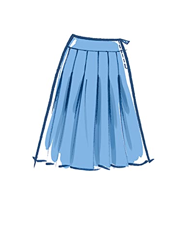 McCall's Sewing Pattern M8248F5 Misses Skirt/Pants, 16-24 - Image 3