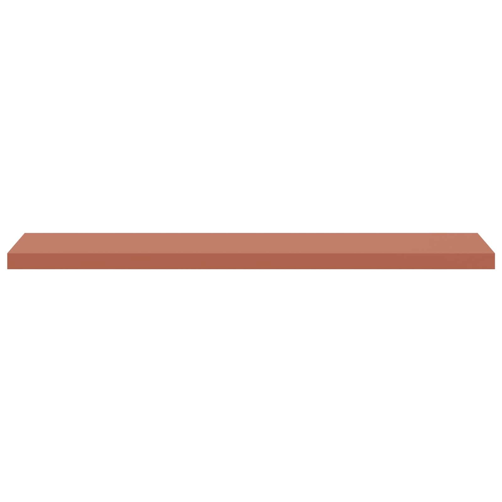 Generisch Wandregal 4 pcs Rot 120 x 23,5 x 4 cm Holzwerkstoff,Möbel,Regalsysteme,Wandregale-42019937