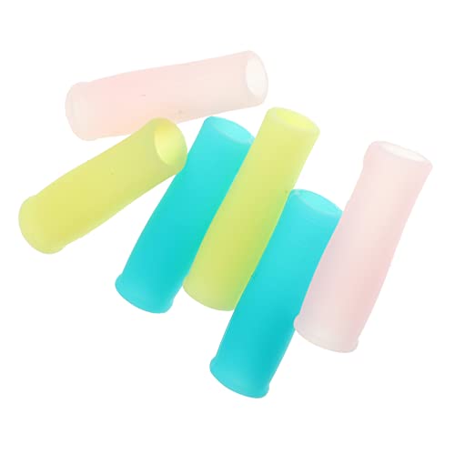 Didiseaon Silicone Cuticle Nippers Covers 12 Pack Light Compact Trimmer Handle Sleeves