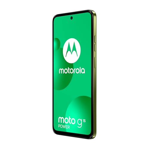 Moto g15 Power 256 Go, Smartphone debloqué, écran 6,72", Appareil Photo 50 MP, Batterie Haute capacité 6000 mAh, Iguana Green, Coque de Protection et câble USB C Inclus – Image 6