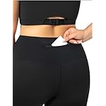 Plus-Size-Leggings-Black-Mesh-Yoga-Pants-for-Women-with-Pockets-High-Waisted-Tummy-Control-Squat-Proof-Workout-Leggings