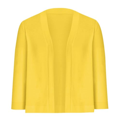 Soft Knitted Cardigans for 2024 Fall Autumn Basic Open Front Lightweight Cardigan Sweaters Solid Color Outerwear2