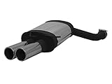 Leistungssteigerung Remus 089305 0506L Sportschalldämpfer links mit 2 Endrohren, Durchmesser : 90 mm