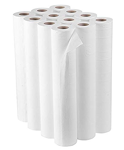 20 White Couch Rolls 40m Case of 12 EC7712