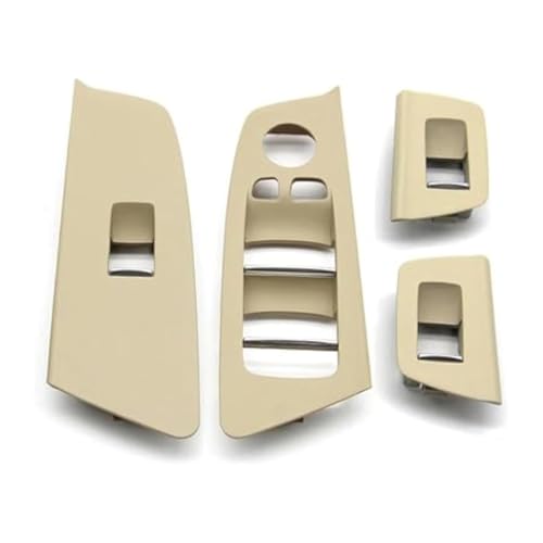 Ԃ̎hAnh p 5 V[Y M5 G30 G31 F90 525 528 2017-2020 RHD ԃtgAhAtgXCb`plJo[g(Beige 4pcs Set)