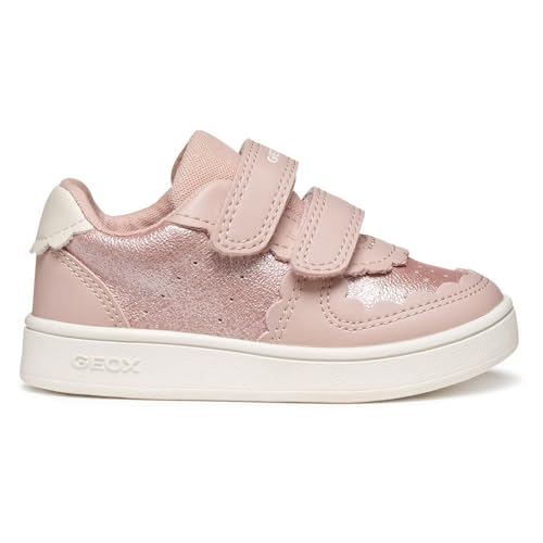 Geox Jungen Mädchen B ECLYPER Girl Sneaker, LT Rose, 27 EU