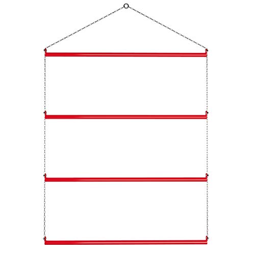 Blanket Rack 33' (Red). Available in Black, Blue, Red & Pink. Suitable for Horse Blankets, Saddle Blankets and Pads. Extra Wide for Western Saddle Blankets and Horse Blankets.