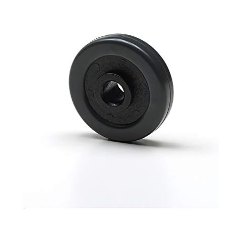 Foppapedretti 4 Rubber Wheel for Mobuili Ironing, Black Cover