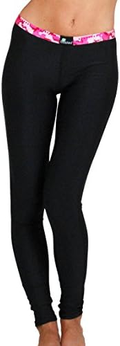 Best Women's Athletic Compression Pants - Toolshed Women's Compression Pants with Camo Waistband