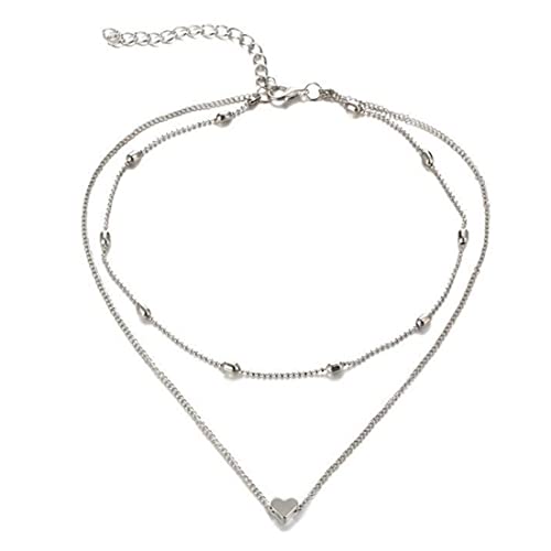 Layered Necklace Set, Gold & Silver-Plated