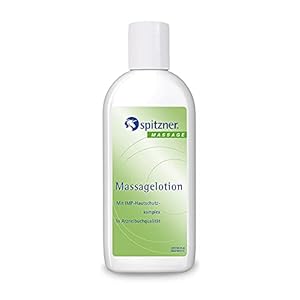 Spitzner Massagelotion Classic (200 ml) – entspannende Wellnesslotion mit IMP-Komplex für geschützte Haut, ohne Konservierungsstoffe