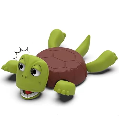 3D Printed Turtle Cup Coaster,Funny Coasters Holder with Liftable Limbs Expressive Face,Turtle Coasters,Unique Gift for Turtle Lovers (Dark Green)