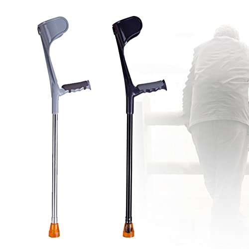 Muletas de antebrazo,Última generación,Muletas telescópicas Ajustables para Adultos,Muletas para Caminar Altura Ajustable,Muletas Ligeras para Caminar,Juventud - Niño